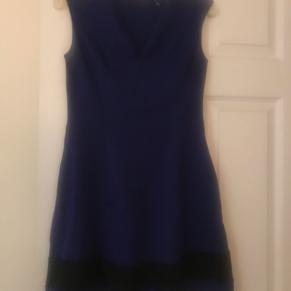 Super Cute Blue/Black Dress